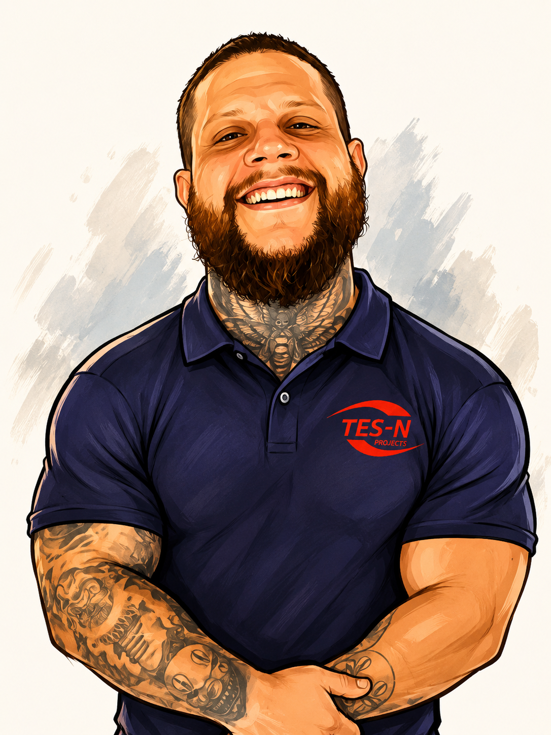 Portrait of Michael Doak-Dunelly, Site Manager